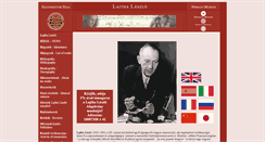 Desktop Screenshot of lajtha.hagyomanyokhaza.hu